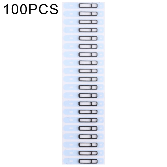 100 PCS Altavoz Timbre Timbre Almohadillas de espuma de esponja a prueba de polvo para iPhone X / XS, For iPhone X / XS
