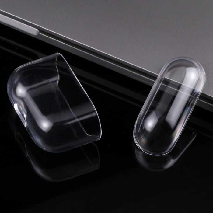 Funda protectora para auriculares de PC transparente dividida para AirPods 3