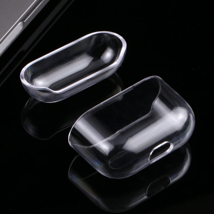 Funda protectora para auriculares de PC transparente dividida para AirPods 3