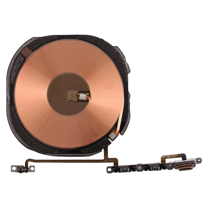 Bobina NFC con cable flexible de volumen para iPhone XS, For iPhone XS (with Volume)