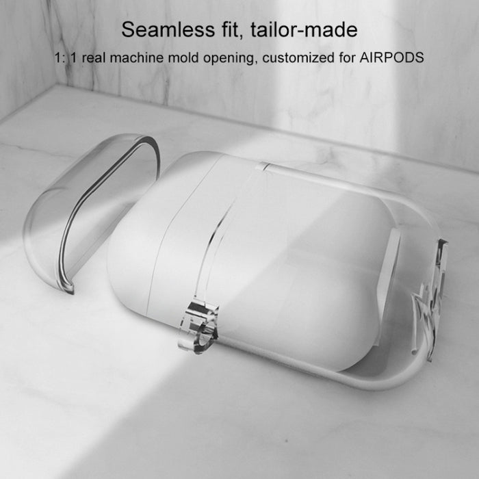 Para AirPods 1/2 auriculares Bluetooth funda protectora para exteriores a prueba de polvo carcasa protectora a prueba de caídas puede soportar TPU