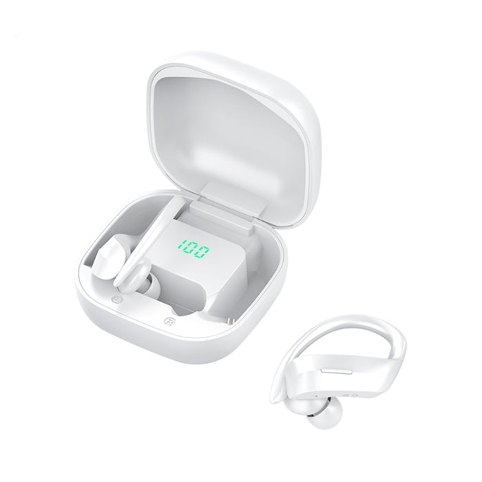 Auricular Bluetooth inalámbrico 258 con caja de carga y pantalla Digital, soporte táctil, llamada HD, asistente de voz y NFC