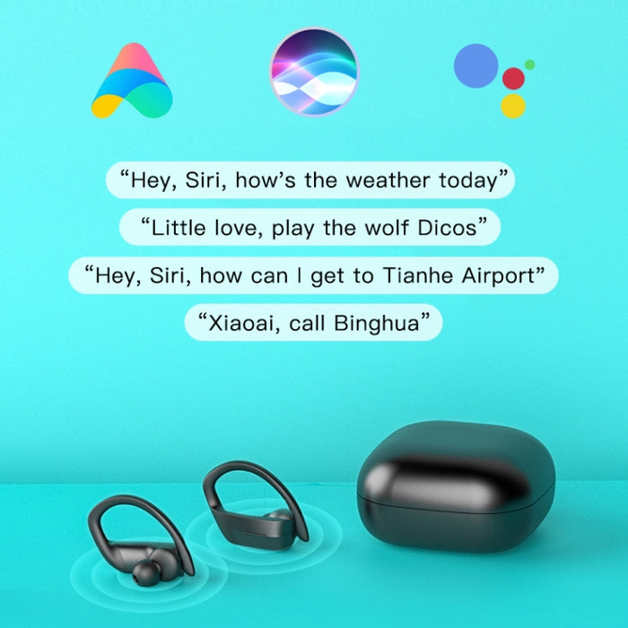 Auricular Bluetooth inalámbrico 258 con caja de carga y pantalla Digital, soporte táctil, llamada HD, asistente de voz y NFC
