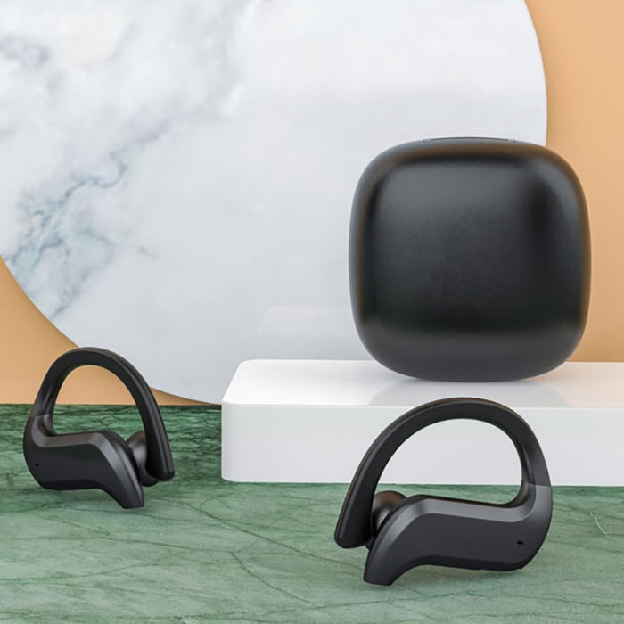 Auricular Bluetooth inalámbrico 258 con caja de carga y pantalla Digital, soporte táctil, llamada HD, asistente de voz y NFC