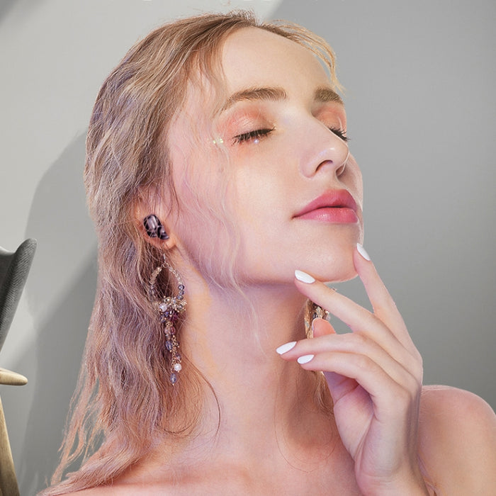 A9 TWS CVC8.0 y DSP Auricular Bluetooth con cancelación de ruido dual con caja de carga magnética y pantalla digital LED, soporte táctil y llamada HD, Siri y banco de energía