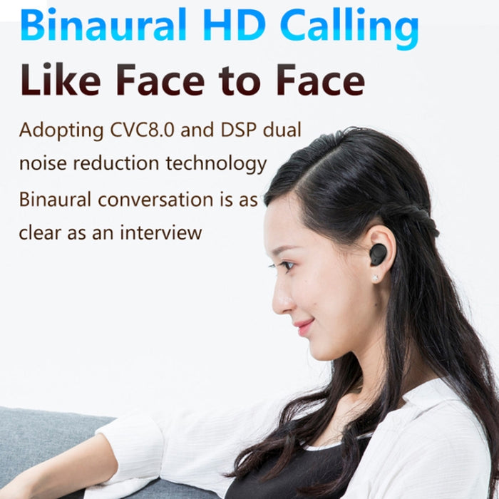 A13 TWS CVC8.0 y DSP Auricular Bluetooth táctil con cancelación de ruido dual con caja de carga, compatible con pantalla digital LED, reloj, linterna, llamada HD, Siri y banco de energía