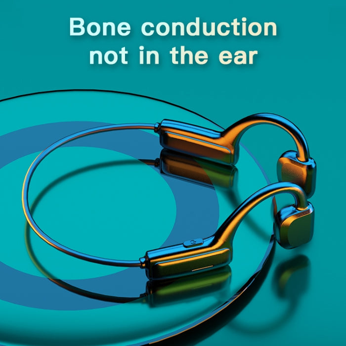 G1 Bluetooth 5.0 Auricular inalámbrico de conducción ósea deportivo montado en la oreja