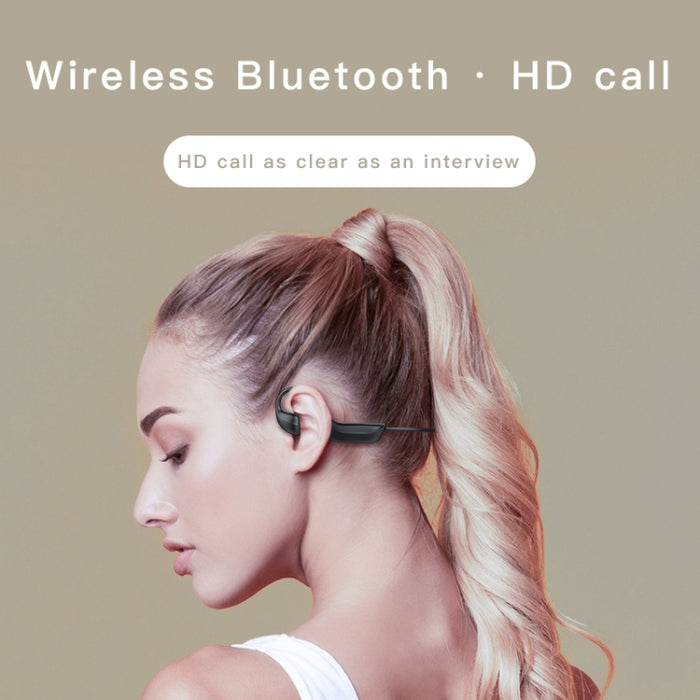 G100 Bluetooth 5.0 Auriculares inalámbricos de conducción ósea impermeables deportivos montados en la oreja