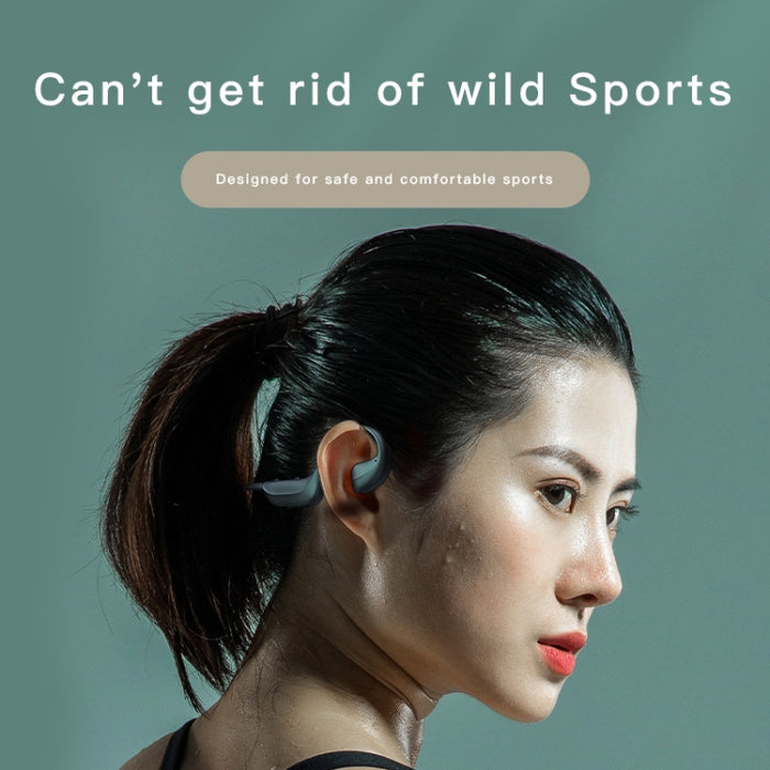 G100 Bluetooth 5.0 Auriculares inalámbricos de conducción ósea impermeables deportivos montados en la oreja