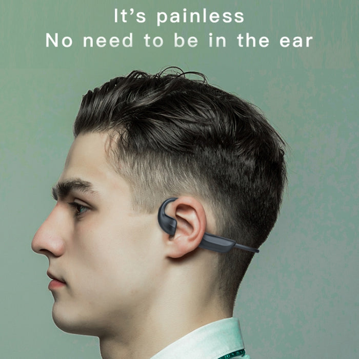 G100 Bluetooth 5.0 Auriculares inalámbricos de conducción ósea impermeables deportivos montados en la oreja
