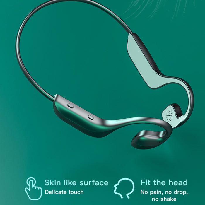 G100 Bluetooth 5.0 Auriculares inalámbricos de conducción ósea impermeables deportivos montados en la oreja