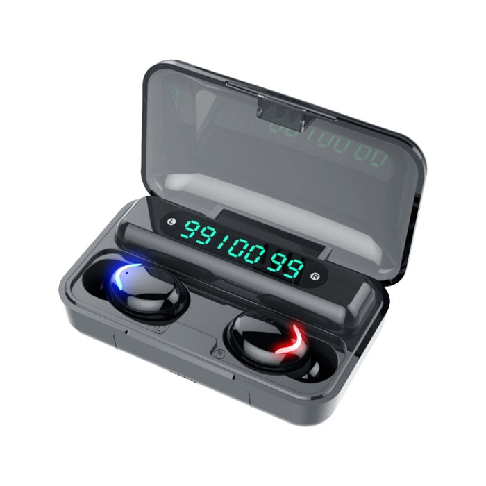 F9-5C Auricular Bluetooth con reducción de ruido y pantalla digital de tres pantallas