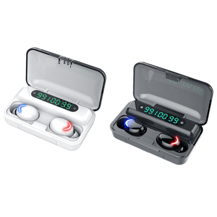 F9-5C Auricular Bluetooth con reducción de ruido y pantalla digital de tres pantallas