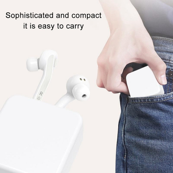 Auriculares estéreo inalámbricos T-88 TWS Bluetooth V5.0 con caja de carga magnética