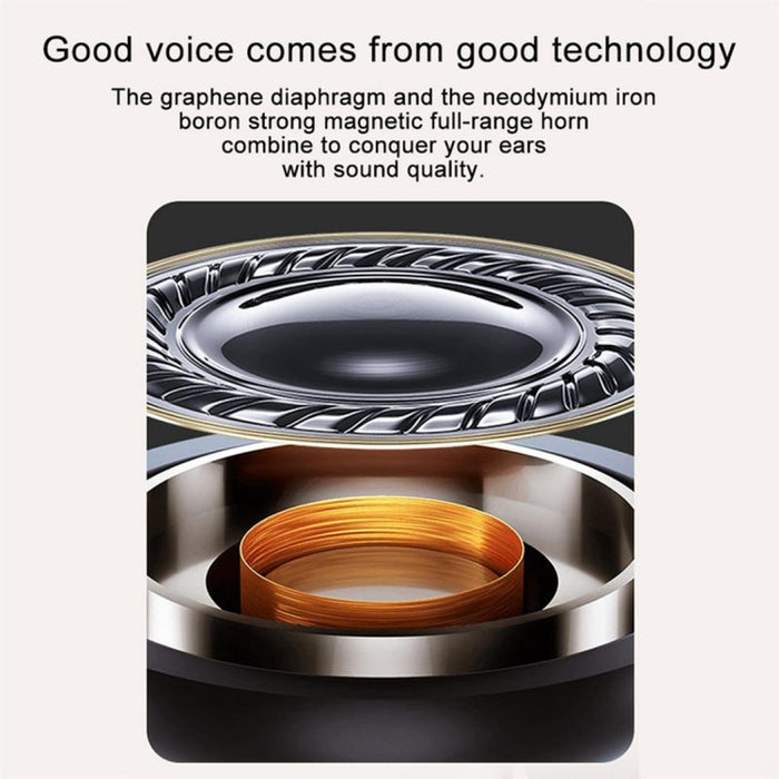 Auriculares estéreo inalámbricos T-88 TWS Bluetooth V5.0 con caja de carga magnética