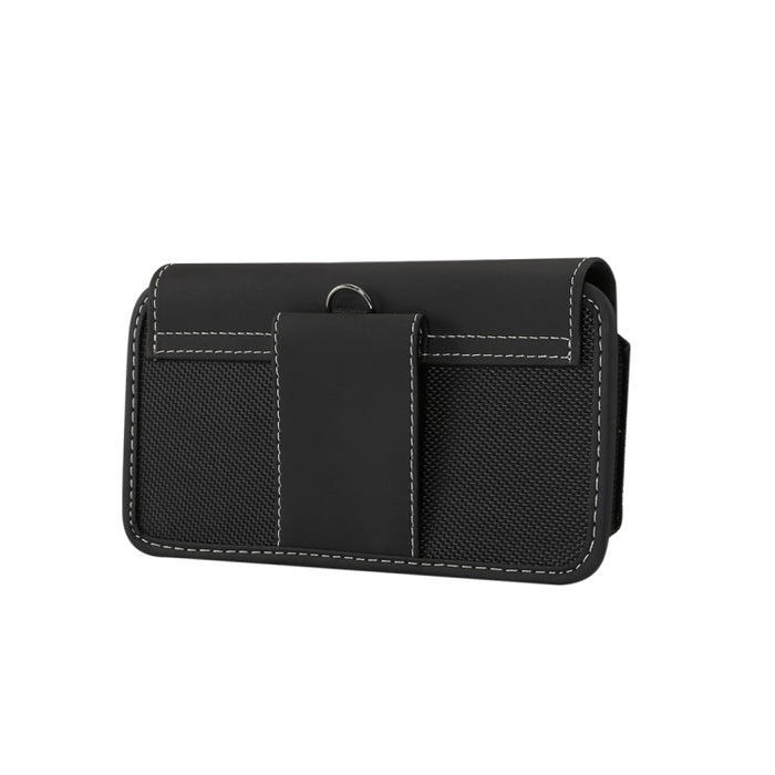 Funda de cuero para teléfono móvil portátil, Universal, de tela Oxford, para teléfonos inteligentes de 5,2 pulgadas o menos