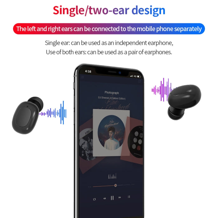Auricular Bluetooth inalámbrico con forma de cápsula espacial A10 TWS con caja de carga magnética y cordón, compatible con llamadas HD y emparejamiento automático Bluetooth