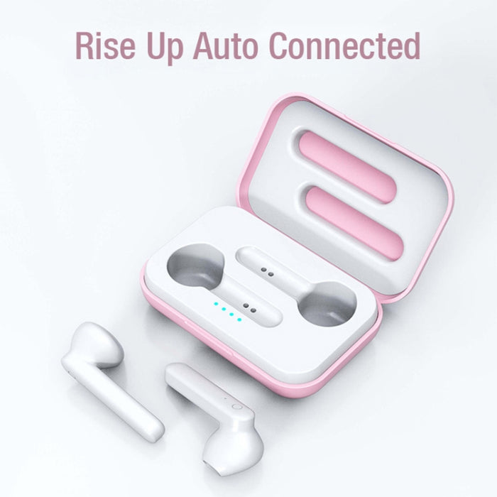 Auricular Bluetooth inalámbrico táctil X26 TWS Bluetooth 5,0 con caja de carga de atracción magnética, compatible con asistente de voz y llamada