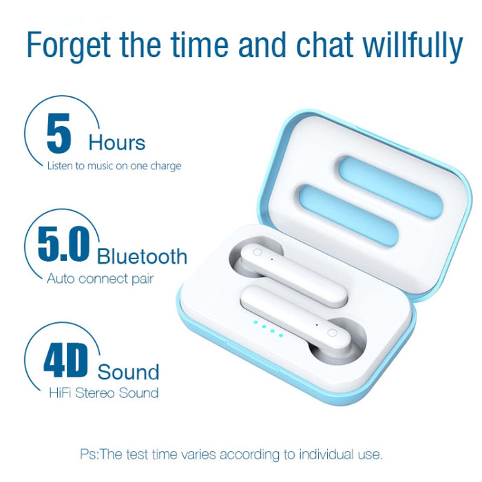 Auricular Bluetooth inalámbrico táctil X26 TWS Bluetooth 5,0 con caja de carga de atracción magnética, compatible con asistente de voz y llamada
