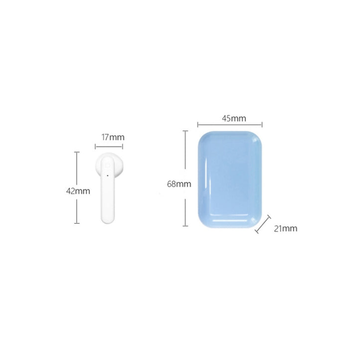 Auricular Bluetooth inalámbrico táctil X26 TWS Bluetooth 5,0 con caja de carga de atracción magnética, compatible con asistente de voz y llamada