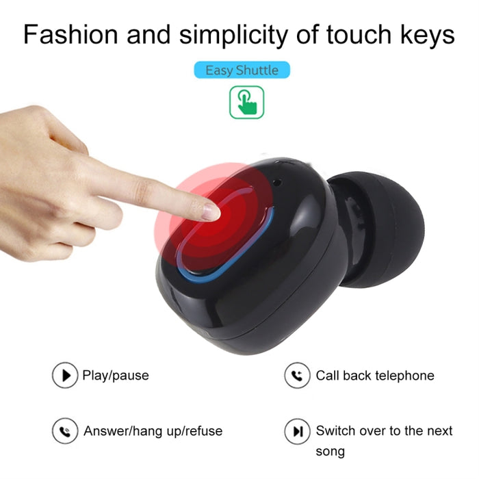 TI8S TWS Deslumbrantes auriculares estéreo inalámbricos Bluetooth 5.0 con estuche de carga