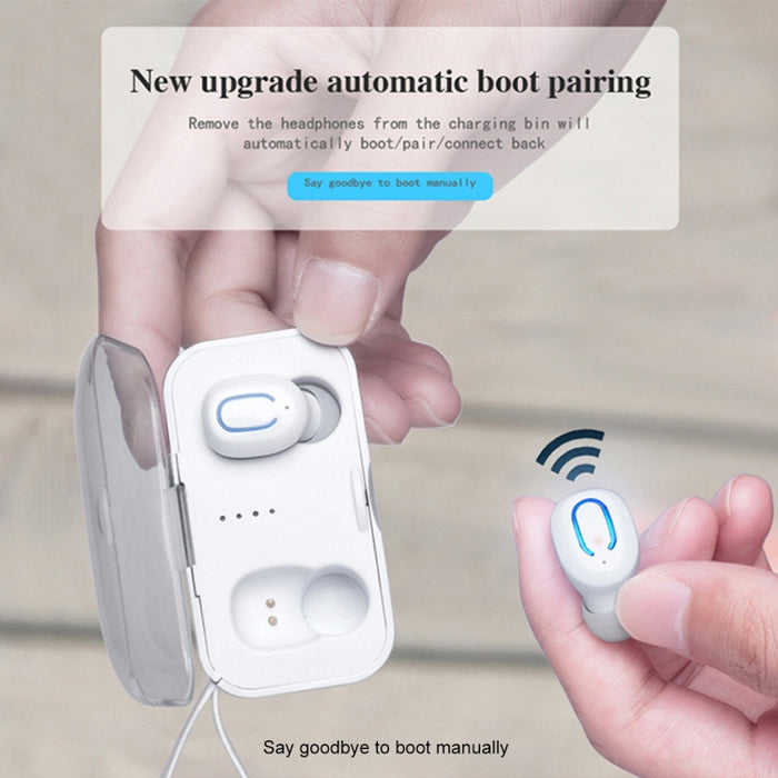TI8S TWS Deslumbrantes auriculares estéreo inalámbricos Bluetooth 5.0 con estuche de carga