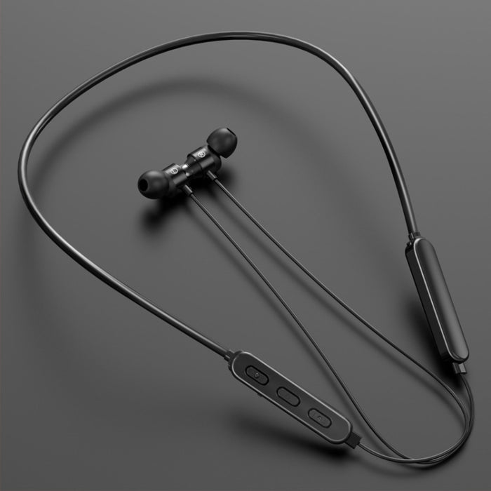 Auricular deportivo Cuello-montado Bluetooth del alambre redondo de Bluetooth 5.1 con la función magnética