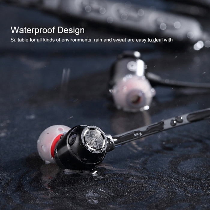 Auricular deportivo Cuello-montado Bluetooth del alambre redondo de Bluetooth 5.1 con la función magnética