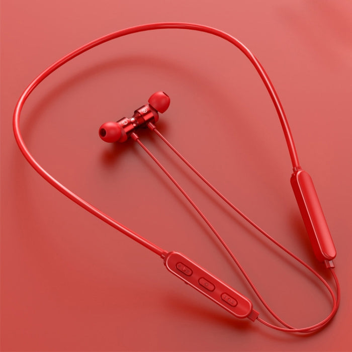 Auricular deportivo Cuello-montado Bluetooth del alambre redondo de Bluetooth 5.1 con la función magnética