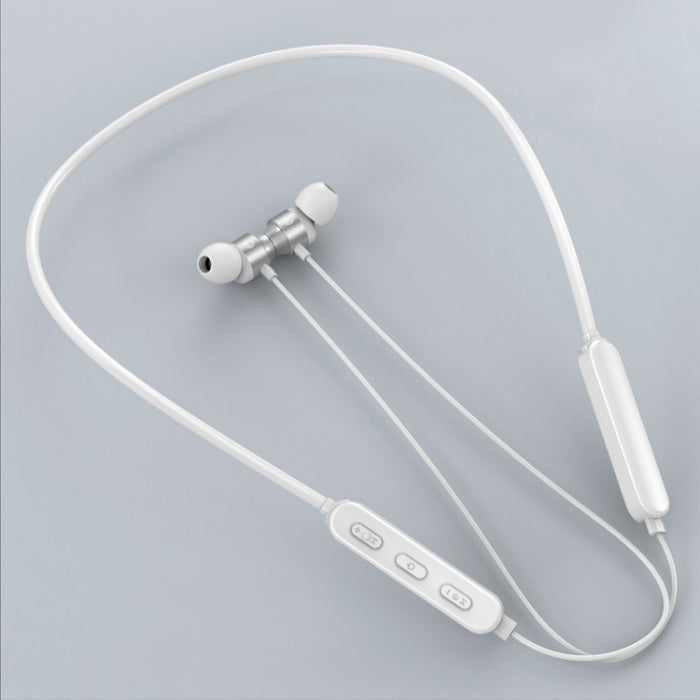 Auricular deportivo Cuello-montado Bluetooth del alambre redondo de Bluetooth 5.1 con la función magnética