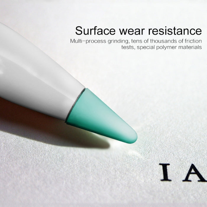 Cubierta de punta antideslizante silenciosa resistente al desgaste de 4 piezas para Apple Pencil 1/2