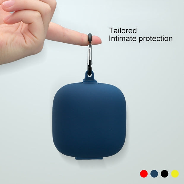 Funda protectora inalámbrica para auriculares Bluetooth de silicona de color sólido para Beats Powerbeats Pro