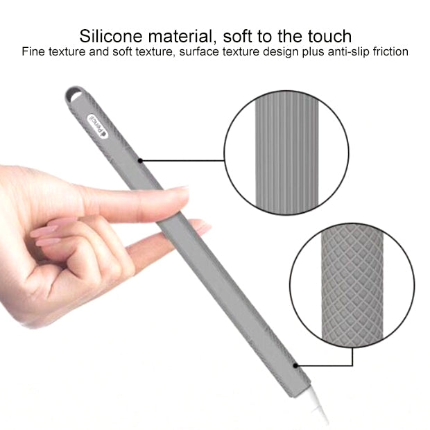 Estuche protector a prueba de golpes de gel de sílice Stylus Pen para Apple Pencil 2