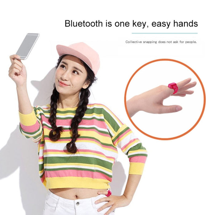 EPSK-010 Bluetooth 5.1 Controlador de cámara de teléfono Anillo de control remoto Selfie
