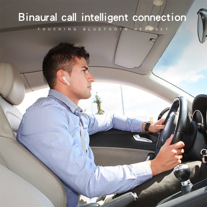 i11 TWS Versión mejorada Bluetooth V5.0 Auriculares estéreo inalámbricos con control táctil y caja de carga magnética, compatibles con iOS y Android