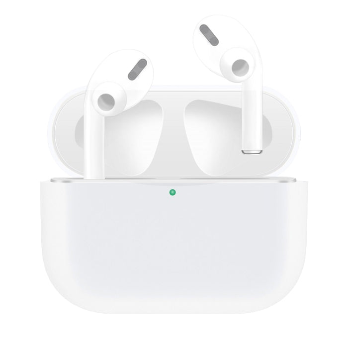 Para AirPods Pro Funda protectora para auriculares de silicona de color sólido