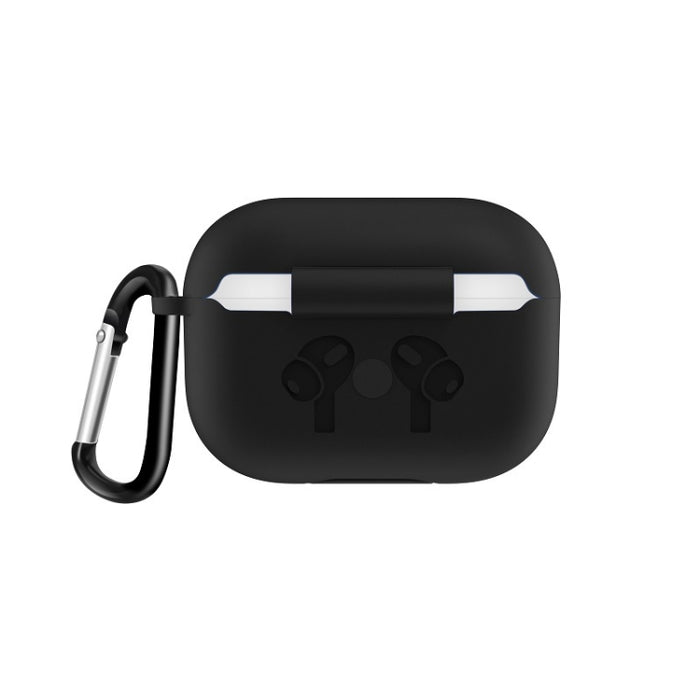 Para AirPods Pro Funda protectora de silicona para auriculares con hebilla anticaída