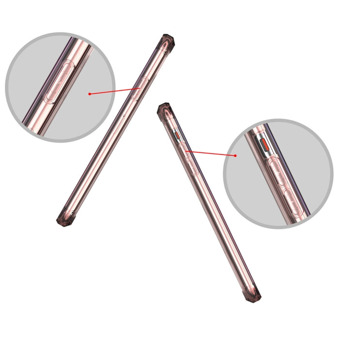 Para iPhone XS Max Acrílico + TPU Funda de armadura transparente a prueba de golpes