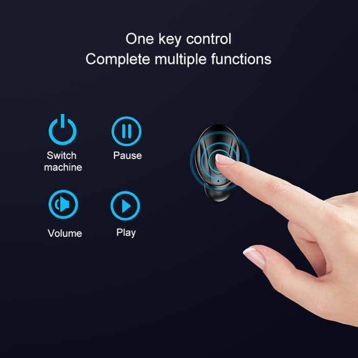 XG13 Bluetooth 5.0 TWS Mini Auricular Bluetooth Inalámbrico Estéreo