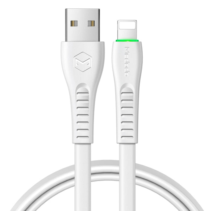 Mcdodo CA-6361 Cable LED de 8 pines a USB serie Flying Fish, longitud: 1,2 m