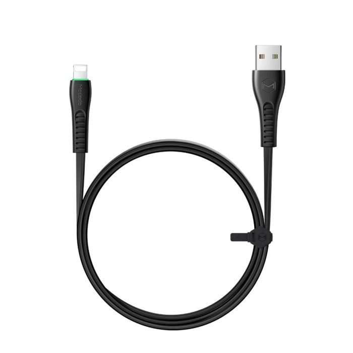 Mcdodo CA-6362 Flying Fish Series Cable LED de 8 pines a USB, longitud: 1,8 m