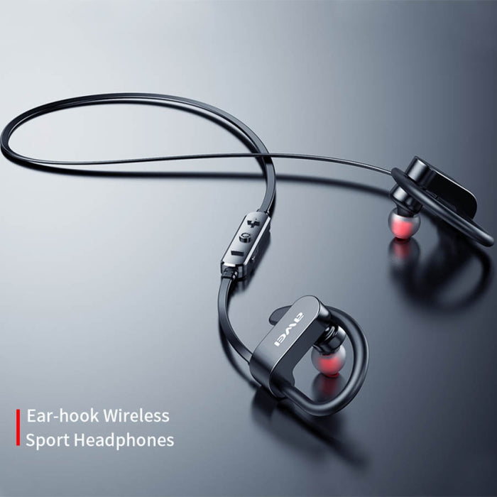 Awei WT50 IPX4 Auricular inalámbrico Bluetooth impermeable montado en la oreja con micrófono