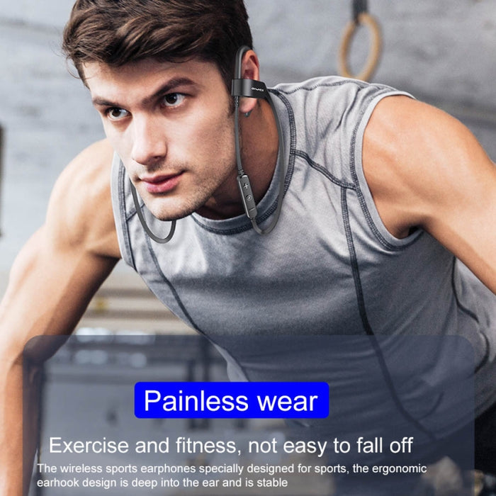 Awei WT50 IPX4 Auricular inalámbrico Bluetooth impermeable montado en la oreja con micrófono