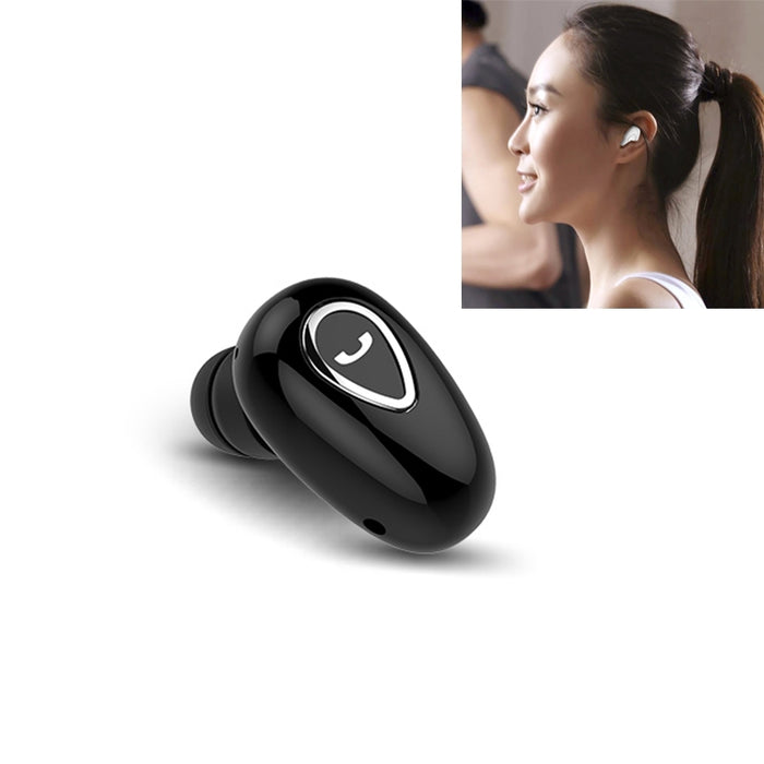YX01 Auricular Bluetooth inalámbrico Bluetooth 4.1 a prueba de sudor, conexión de memoria compatible y llamada HD