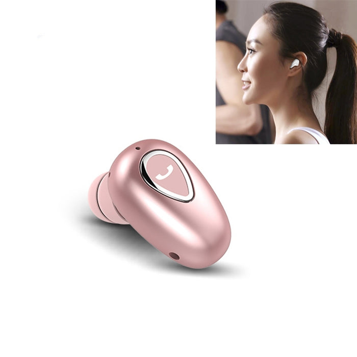 YX01 Auricular Bluetooth inalámbrico Bluetooth 4.1 a prueba de sudor, conexión de memoria compatible y llamada HD