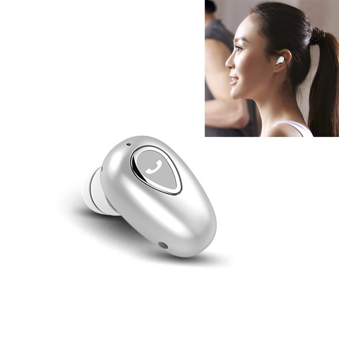 YX01 Auricular Bluetooth inalámbrico Bluetooth 4.1 a prueba de sudor, conexión de memoria compatible y llamada HD