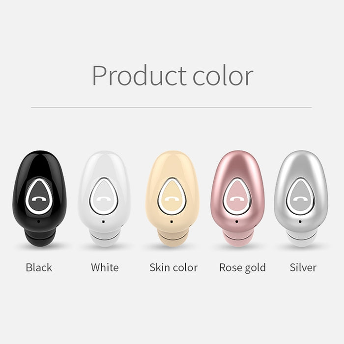 YX01 Auricular Bluetooth inalámbrico Bluetooth 4.1 a prueba de sudor, conexión de memoria compatible y llamada HD