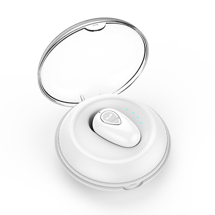 YX01 Auricular Bluetooth inalámbrico Bluetooth 4.1 a prueba de sudor con caja de carga, conexión de memoria compatible y llamada HD