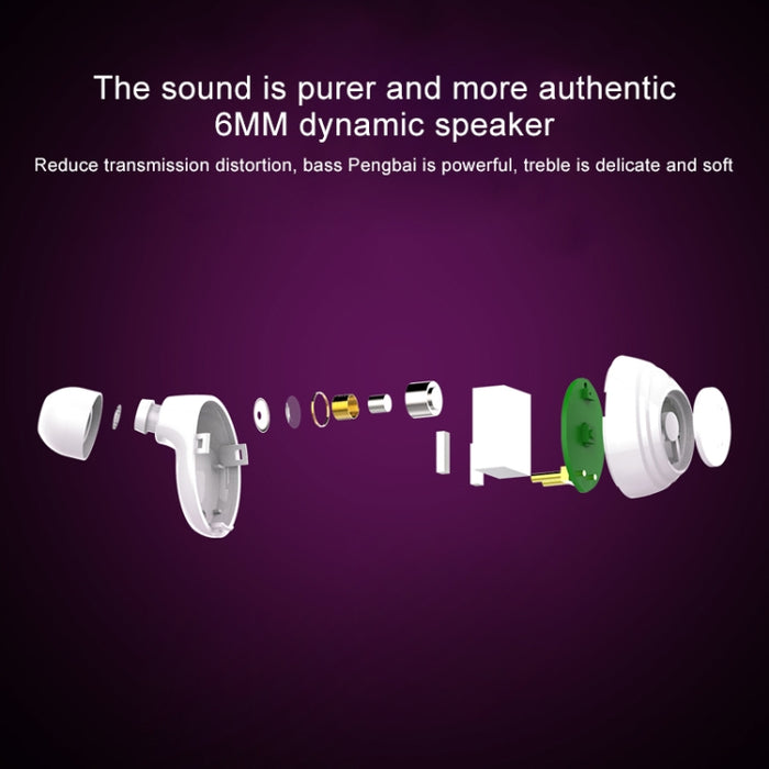 ZEALOT H19 TWS Bluetooth 5.0 Auricular Bluetooth inalámbrico táctil con caja de carga magnética, compatible con llamadas HD y conexión automática Bluetooth