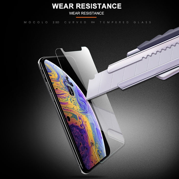 Para iPhone XS / X mocolo 0,33 mm 9H 2.5D Película de vidrio templado